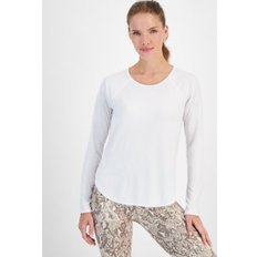 Macy's T-shirts Macy's Id Ideology Women's Essentials 2-Pack Long-Sleeve T-Shirt, Created for White and Black