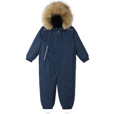 Einfarbig Schneeoveralls Reima Kid's Gotland Flight Suit - Navy