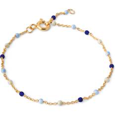 ENAMEL Copenhagen Lola Marine Bracelet, 18ct Gold Plated 925 Sterling Silver and Gold, Women