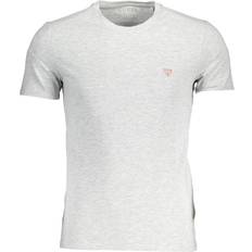 Guess JEANS Guess Jeans Essential Gray Crew Neck Logo Tee Color_Grå Gray, Grå Guess Jeans, Herre, new-with-tags, T-shirts, T-Shirts Men Clothing