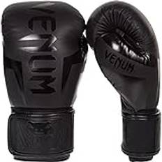 14oz Kampsportshandskar Venum Unisex boksehandsker Elite boxhandskar, matt svart, oz