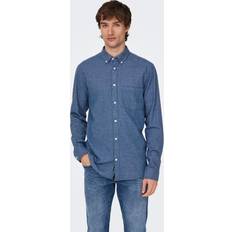 Hombre - Natural Camisas Only & Sons Onsniko Camisa