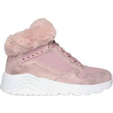 44 - Rosa Stiefel & Boots Skechers Stiefelette Lila Flacher Absatz