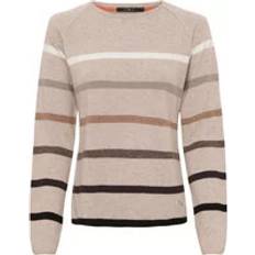 BTF CPH Cashmere Pullover Oat Beige Melange