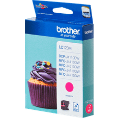 Brother lc 123 Brother LC123M Magenta Ink