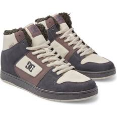 DC Shoes Manteca Hi WR höga läderskor för män ADYS100787. Grå mörkgrå ljusgrå