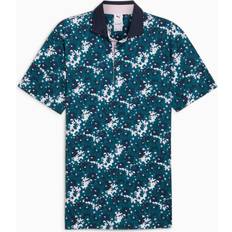 Clothing Puma Puma x Arnold Palmer Floral Golf Polo Green