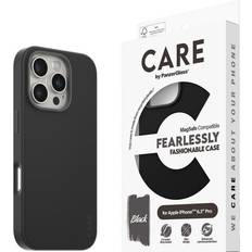 Handyhüllen CARE by PanzerGlass Case Fashion Black MagSafe iPhone 16 Pro