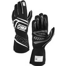 Sort Motorcykelhandsker OMP Handsker FIRST Sort FIA 8856-2018