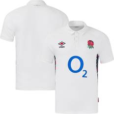 Umbro England Rugby Collar Home Shirt 2024