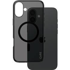 CARE by PanzerGlass Flagship Case Smokey Urban Combat with Black MagSafe iPhone 16 Plus