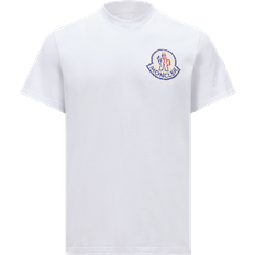 Moncler Man T-shirts Moncler Pixelated Logo T-Shirt grey