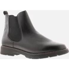 womens ankle boots elasticated black