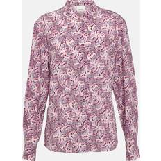 Multifärgade Blusar Isabel Marant Ilda printed silk-blend blouse multicoloured (UK 16)