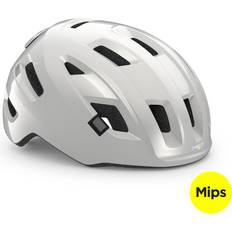 Met Helmet E-Mob Mips White Small, Colour: White