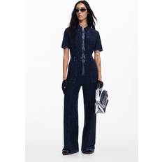 Cotone Tute intere Desigual Tuta Jumpsuit - Blu