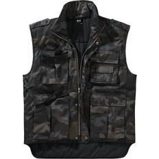 Multifärgade Västar Brandit Väst Ranger Vest för Herr Mörk-camo