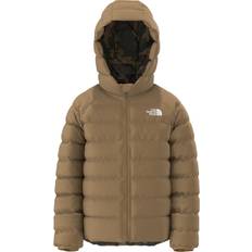 Recycled Materials Children's Clothing The North Face Kid's Reversible Perrito Hooded Jacket - Utility Brown