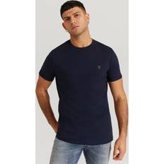 Les Deux Herre Overdele Les Deux Nørregaard T-shirt - Navy