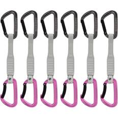 Multicoloured Carabiners & Quickdraws Mammut Workhorse Keylock 17 6-Pack Quickdraws Grau