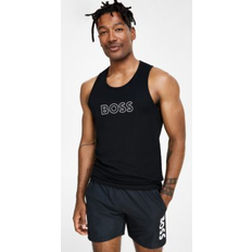 HUGO BOSS Tank Tops HUGO BOSS Men's Beach Logo Tank Top Black