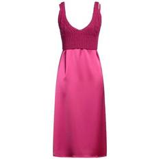 Midikjoler - Pink Pinko Fuchsia Polyester Dress No Color