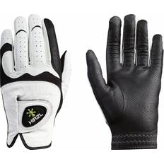 Black Golf Gloves Hirzl Handschuh Hybrid Plus+ RH x2