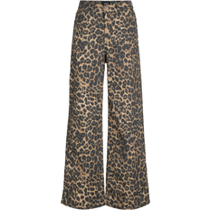 JJXX JXSARAH TOKYO LEO WIDE HW PANT LN PNT CORNSTALK LEOPARD