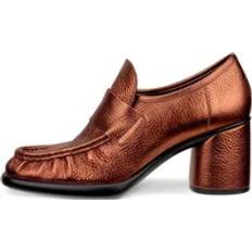 Ecco Bruna Loafers ecco Sculpted LX Skinnloafer med blockklack dam Brun (UK 6.5-7)