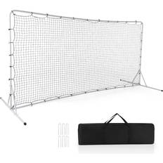 Soccer Rebounder Net Football Training Equipment w/Carry Bag