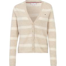 Tommy Hilfiger Vrouw Vesten Tommy Hilfiger Gebreid Vest - Beige/Lichtbeige