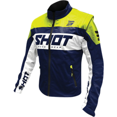 Moottoripyörätakit Shot Endurotakki Lite 3.0 - Laivastonsininen/Neonkeltainen