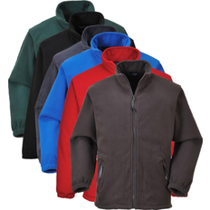 Dame - Fleecejakke - Sort Jakker Portwest F400 Argyll Kraftig Fleece Sort