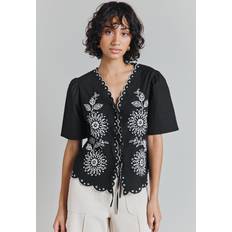 Clothing Ghost Corinne Embroidered Top