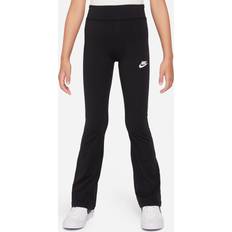 Nike Trousers High Waisted Flared Leggings - Black