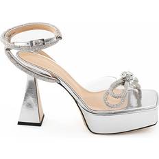 Mach & Mach High Heel Sandals Gray