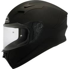 SMK Helhjelm Stellar Solid Flat - Svart Voksen