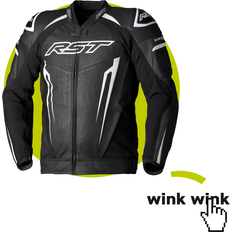 Black Motorcycle Jackets Rst Tractech Evo V Ce Leather Jacket