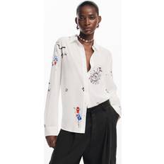 Desigual Tops Desigual Printed shirt WHITE