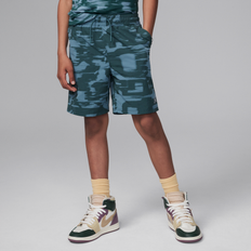 Boys - Green Swimwear Jordan Boys' Flight Printed Woven Shorts Oxidized Green