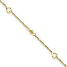 Children Anklets Bagatela Hearts Anklet - Gold