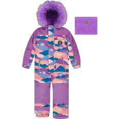 Girls Snowsuits Children's Clothing Deux par Deux One Piece Snowsuit Little Kids Printed Landscape