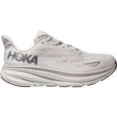 Herr - Hoka One One Clifton - Vita Skor Hoka Clifton 9 Wide Laufschuhe - Weiß