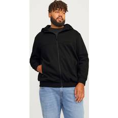 Abbigliamento esterno Jack & Jones Plus Plain Zip Hoodie