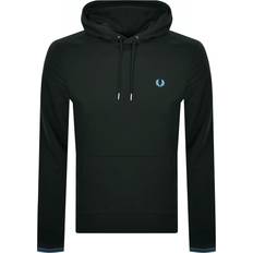 Fred Perry Herren Pullover Fred Perry Kapuzenpullover Hoodie dunkelgrün