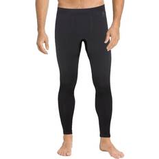 Schwarz Lange Unterhosen Odlo Performance Warm Eco Leggings schwarz