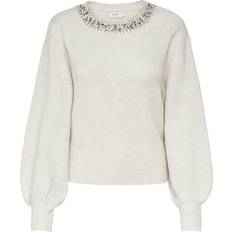 Blanco - Jersey de punto Suéteres Only Onlelsa Knitted Pullover