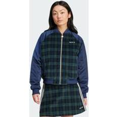 Checkered Outerwear adidas Tartan Jacket - Night Indigo/Black/Shadow Green