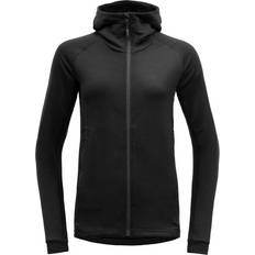 Lana merino Abbigliamento esterno Devold Women's Nibba Merino Jacket Hood Merino jacket XL, black