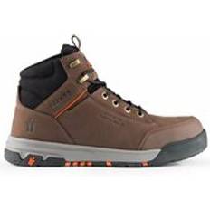 Scruffs Switchback Safety Boots Chocolate T55028